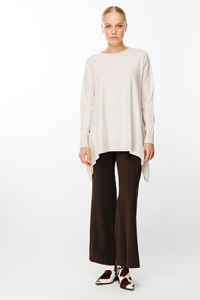 تونیک طوسی زنانه بافتنی Ghisa - کد 831622960