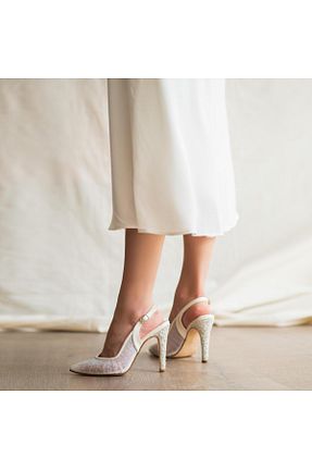 کفش مجلسی نباتی زنانه پاشنه نازک EYLÜL SHOES 35 - کد 924338649
