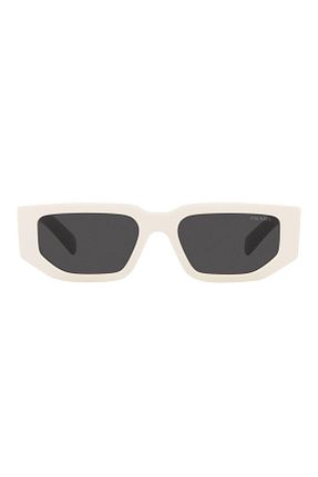 عینک آفتابی سفید زنانه UV400 Prada - کد 794375497