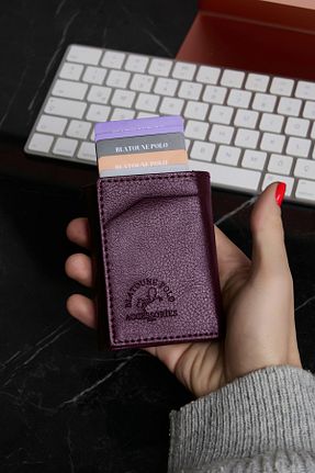کیف پول بنفش زنانه سایز متوسط Blatoune Polo - کد 865172219