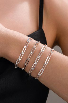 دستبند نقره زنانه 925 عیار Tmt Silver - کد 924357653