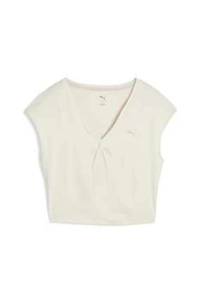 تیشرت بژ زنانه رگولار Puma - کد 924362645