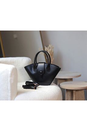 کیف دوشی مشکی زنانه چرم مصنوعی MODA - کد 924372156