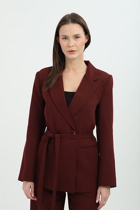 کت زرشکی زنانه رگولار Milamia - کد 924371887