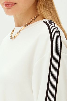 سوئیشرت رنگی زنانه ساده Allyco - کد 923536342