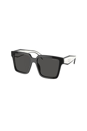 عینک آفتابی مشکی زنانه 56 Prada - کد 707190310
