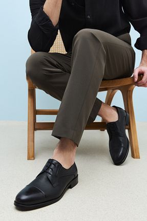 کفش کلاسیک مشکی مردانه چرم خالص Ziya - کد 894315326