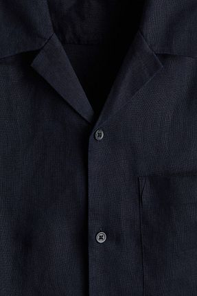 پیراهن سرمه ای مردانه رگولار H&M - کد 924396491