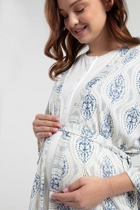 ست لباس راحتی بارداری زنانه مخلوط ویسکون ROZELT - کد 925039848