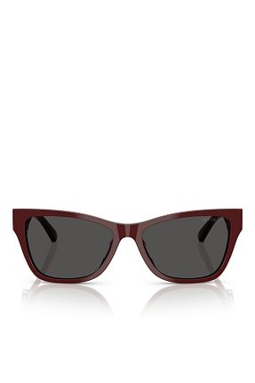 عینک آفتابی رنگی زنانه مستطیل Jimmy Choo - کد 924390110