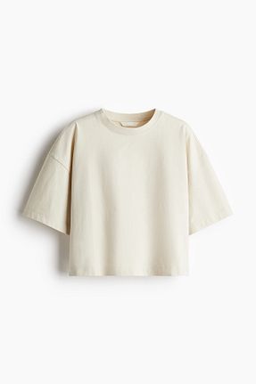 تیشرت زنانه اورسایز H&M - کد 924396995