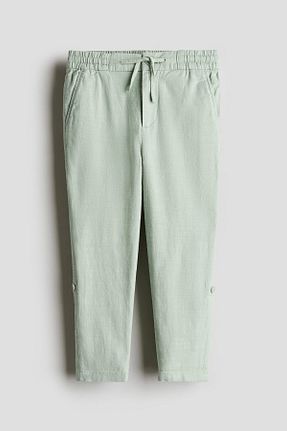 شلوار سبز بچه گانه پنبه ای H&M - کد 925038871