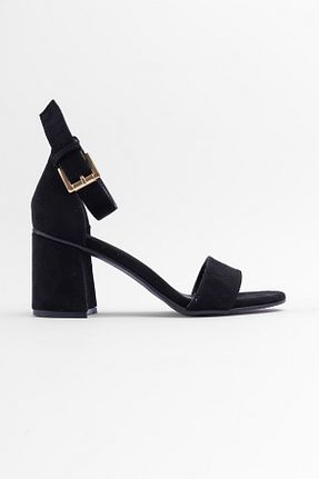 کفش پاشنه بلند کلاسیک مشکی زنانه چرم مصنوعی SHOEMARK - کد 819363352