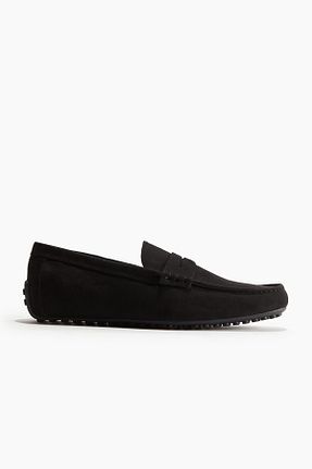 بابت مشکی مردانه چرم خالص H&M - کد 925039266