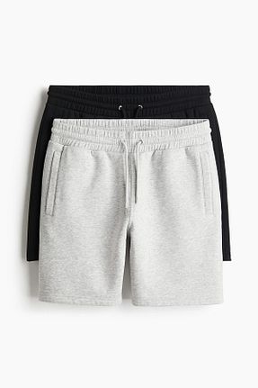 شلوارک و برمودا مشکی مردانه رگولار H&M - کد 924395765