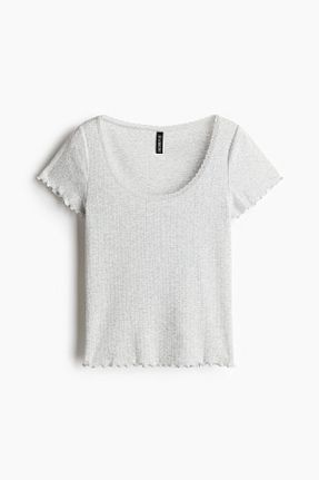 بادی طوسی زنانه H&M - کد 924395948