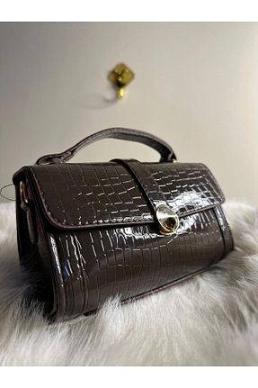 کیف دوشی قهوه ای زنانه چرم مصنوعی shop - کد 924421561