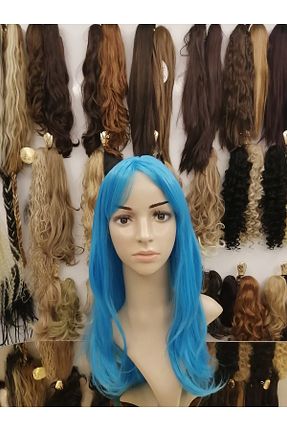 کلاه گیس آبی زنانه DENİZ - کد 924417045