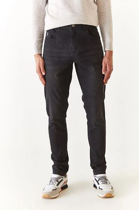شلوار جین طوسی مردانه پاچه تنگ U.S. Polo Assn. - کد 756564616