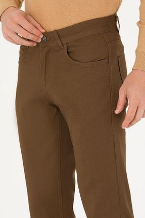 شلوار قهوه ای مردانه پارچه U.S. Polo Assn. - کد 924446943
