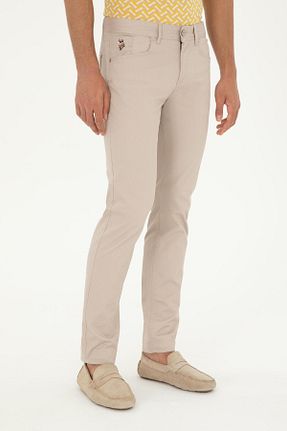 شلوار بژ مردانه پارچه U.S. Polo Assn. - کد 924448432