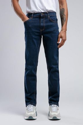 شلوار جین سرمه ای مردانه پاچه ساده Lee Cooper - کد 870029776