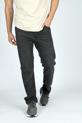 شلوار جین طوسی مردانه پاچه ساده Lee Cooper - کد 846382628