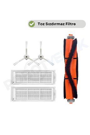 اکسسوری جاروبرقی سفید robotyedek - کد 317442425