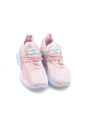 کفش اسنیکر صورتی بچه گانه تریکو aag tekstil - کد 924277628
