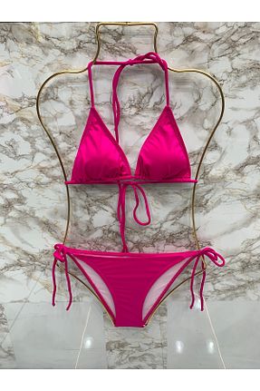 ست بیکینی رنگی زنانه پارچه XORVİO - کد 904458446