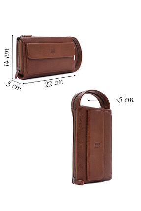 کیف دستی قهوه ای مردانه Derimod - کد 924499989
