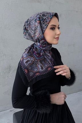 روسری مشکی مودال Byedauzunlar - کد 924500532