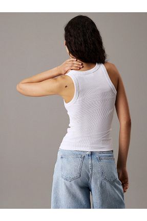 بلوز سفید زنانه ساده Calvin Klein - کد 924503005