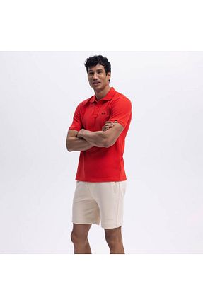 پولوشرت قرمز مردانه %100 پنبه Ellesse - کد 920036500