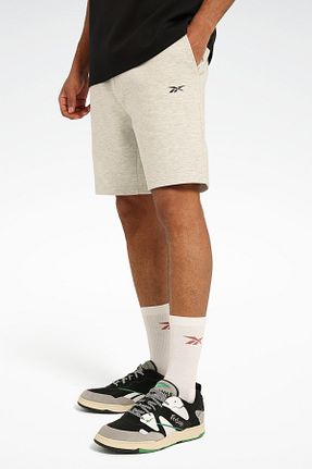 شلوارک و برمودا طوسی مردانه بافتنی Reebok - کد 922649085