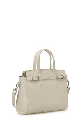 کیف دستی بژ زنانه سایز متوسط Nine West - کد 850513935