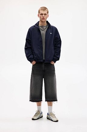 شلوار طوسی مردانه پنبه ای Pull & Bear - کد 925085963