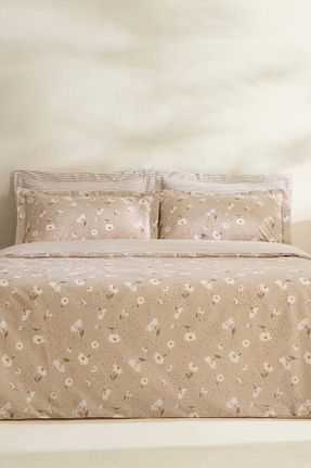 روتختی دونفره بژ پنبه ای Karaca Home - کد 924521896
