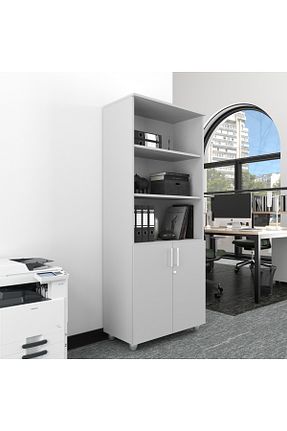 کابینت های اداری طوسی Furni24 - کد 129427729