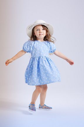 لباس آبی بچه گانه بافتنی Defacto - کد 822807236