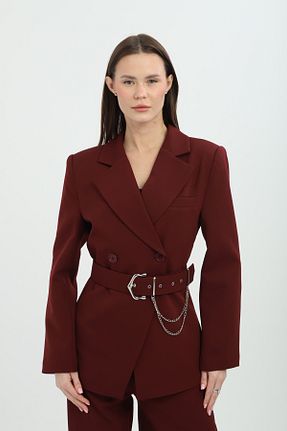کت زرشکی زنانه رگولار Milamia - کد 924177151