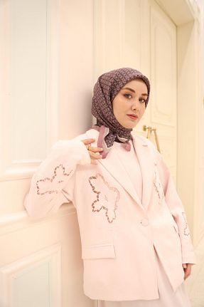 روسری صورتی پنبه ای Silk Home - کد 924211836
