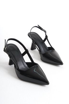 کفش استایلیتو مشکی پاشنه نازک Shoesers - کد 897747124