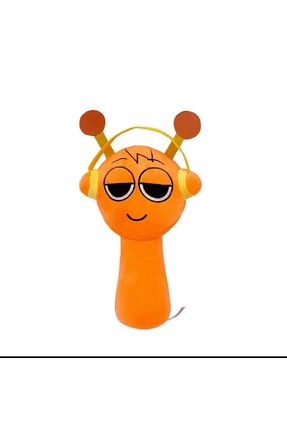 اسباب بازی مخملی نارنجی بچه گانه 20 cm Charmer princesses - کد 924545093