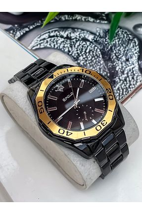 ساعت مچی مشکی مردانه 41-45 میلی متر S.POLO - کد 380066372