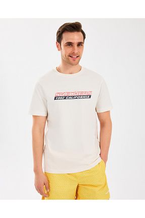 تیشرت اسپرت سفید مردانه سایز بزرگ Skechers - کد 924579031