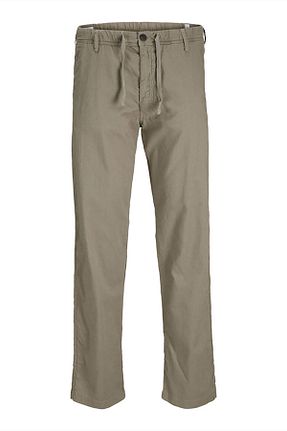 شلوار اسپرت خاکی مردانه بافتنی Jack & Jones - کد 924579839