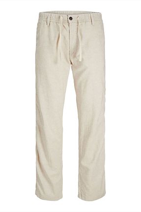 شلوار اسپرت بژ مردانه بافتنی Jack & Jones - کد 924579979