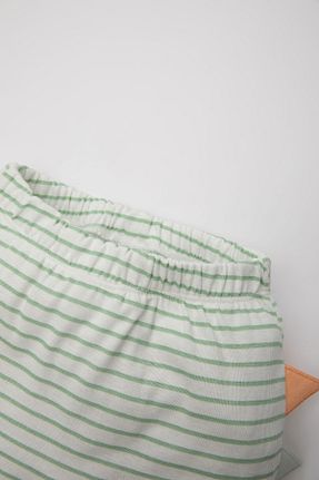 شلوارک و برمودا نباتی بچه گانه بافت Defacto - کد 831676545