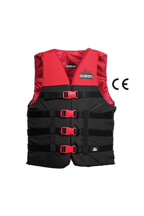 جلیقه نجات قرمز OCEANMARİNE - کد 170832642